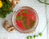 A picture of step 4 of Beetroot detox water.