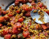 A picture of step 5 of Bharwa Karela (Stuffed Bitter Gourd).