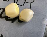 Une image de l'étape 3 de Gratin de courgettes et pommes de terre au lomo et roquefort.