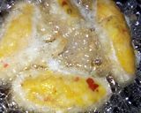 A picture of step 4 of Yam roll.