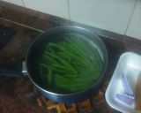 Foto del paso 1 de la receta: Vichyssoise de calabaza con judías verdes y huevo duro