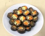 Hình bước làm 4 của món Kimbap Gạo Lứt