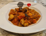 Foto del paso 6 de la receta: Estofado de pollo con boniato y shiitake