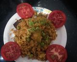 टोम्याटो राईस रेसपी (Tomato rice recipe in marathi) रेसिपी स्टेप 5 फोटो 