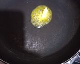 A picture of step 5 of Vanilla Oats crepes with lime syrup.