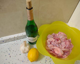 Foto del paso 3 de la receta: Pollo frito y patatas fritas en freidora de aire
