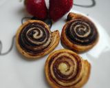 Mini Leveles kakaós, fahéjas csiga (vegán, cukormentes) recept fázis 6 fotója