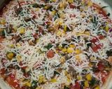Foto langkah ke 9 dari resep Pizza ceria.