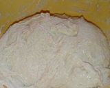 A picture of step 3 of Milky Puff Puff.