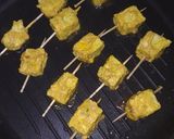 A picture of step 5 of Grilled Paneer Tikka.