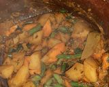 A picture of step 9 of Pot vegetable rice.