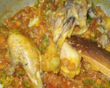 A picture of step 7 of Pahari Pulao.