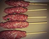 A picture of step 3 of Beef kofta.