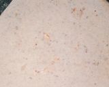 A picture of step 4 of Triangle chilli flakes parantha.