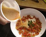 A picture of step 6 of Anda Burji / Indian Scrambled Eggs.