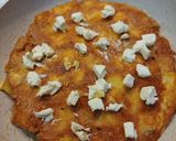 Sajtos, tojásos kenyérkockák recept fázis 4 fotója