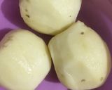आलू की दाल (aloo ki dal recipe in Hindi) रेसिपी चरण 1 फोटो