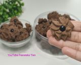 Foto langkah ke 9 dari resep Resep Kue Semprit Coklat Tanpa Oven Tanpa Mixer.