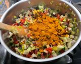 Une image de l'étape 19 de Soupe de légumes aux épices et bouillon de bœuf.