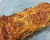 Foto langkah ke 2 dari resep Telur Dadar Daging Cincang (untuk anak 2+).