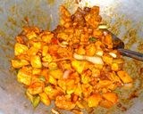 Foto langkah ke 6 dari resep Ayam Tahu Goreng Mentega.