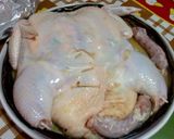 Foto del paso 5 de la receta: Pollo relleno con vegetales