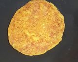 A picture of step 7 of Sweetcorn savory pancakes.
