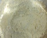 A picture of step 1 of Besan Pitla.