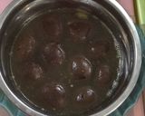 A picture of step 12 of Chocogolla Chocolate Roshogolla Fusion Chocolate with Sponge Ros.