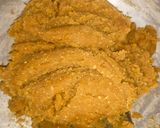 A picture of step 7 of Almond layer besan barfi.