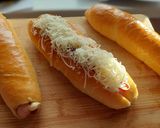 Hot Dog kifli recept fázis 5 fotója