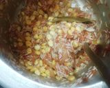 A picture of step 5 of Corn Fried Rice.