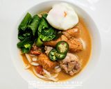 Gambar langkah 7 resipi Mee Kari.