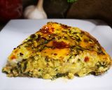 Foto del paso 6 de la receta: TARTA INTEGRAL DE POLLO, ESPINACAS Y QUESO CREMOSO ❤️