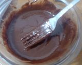 Foto del paso 4 de la receta: Panquecitos caprese (dulces) 🍫🐿️ muffins de torta caprese de chocolate extra húmeda y suave!!!