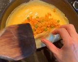 A picture of step 6 of Omu rice.