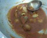 A picture of step 3 of Spicy Gravy with Paneer onion.