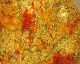 A picture of step 4 of Sesame seed soup (miyan Ridi).