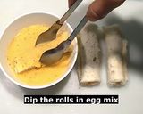 A picture of step 12 of Yummy banana roll snacks.
