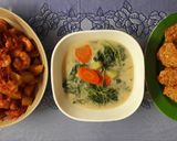Foto langkah ke 5 dari resep Sayur bobor bayam.