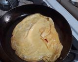 Foto del paso 2 de la receta: Torta de jamón, queso y huevo