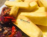 A picture of step 4 of Fried yam and Quick sauce by maryumms_cuisine🌸.