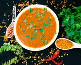 A picture of step 5 of Gujarati Dal.