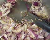A picture of step 2 of Kathal do pyaaza.