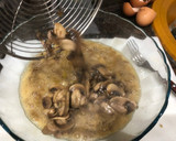 Foto del paso 4 de la receta: Tortilla de berenjena y champiñones