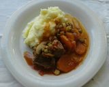 Foto del paso 7 de la receta: Carne a la cacerola con puré de papas