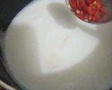 सागो सिज़लर पोप्स गार्लिक कोकोनट सॉस के साथ रेसिपी चरण 5 फोटो