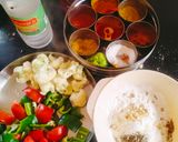 A picture of step 1 of Chinese veg kothe 😋😋 Crispy vegetable kothe.