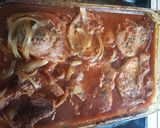 Foto del paso 2 de la receta: Chuletas de cerdo a la cerveza y salsa de tomate