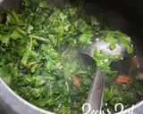 A picture of step 1 of Sarson Ka Saag.